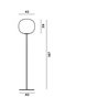 Foscarini Gem E27 floor lamp