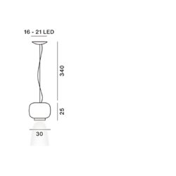 Foscarini Chouchin 3 suspension lamp