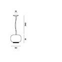 Foscarini Chouchin Reverse 1 hanglamp