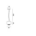 Foscarini Chouchin 3 Led hanglamp