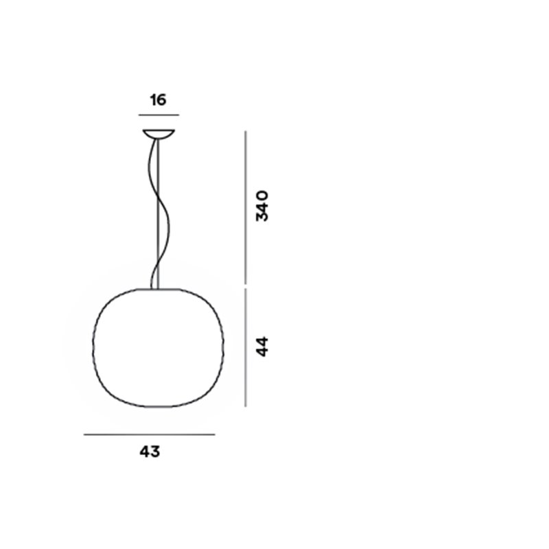 Foscarini Gem Led hanglamp