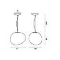 Foscarini Gregg Large hanglamp