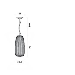Foscarini Spokes 1 suspension lamp
