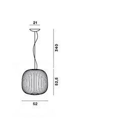 Foscarini Spokes 2 My Light suspension lamp