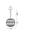 Foscarini Tartan hanglamp