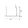 Foscarini Troag Led Media My Light suspension lamp