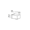 IP44 Como One Wall Lamp