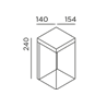 IP44 Gic Base Wall Lamp