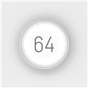 IP44 Lisc Number Wandlamp