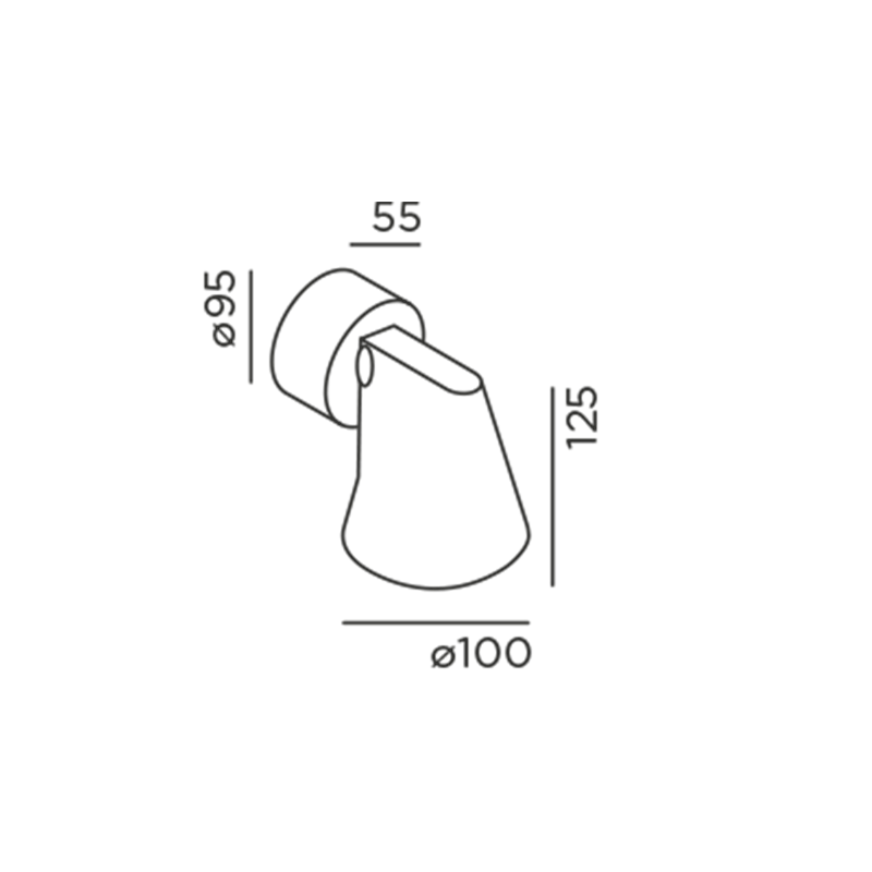 IP44 Stic Wandlamp
