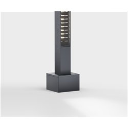 IP44 Lin 40 Bollard Garden Light