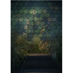 IP44 Reed L Garden Bollard Light