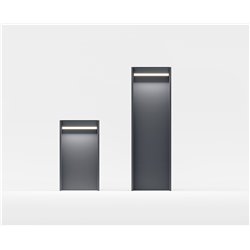 IP44 Slat 40 Bollard Garden Light