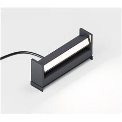 IP44 Slat Spike Garden Bollard Light