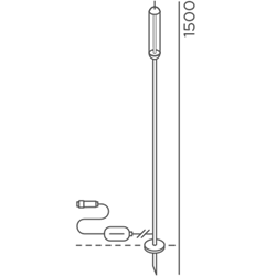 IP44 Reed M Connect Garden Light