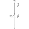 IP44 Kal S Solar Join floor lamp