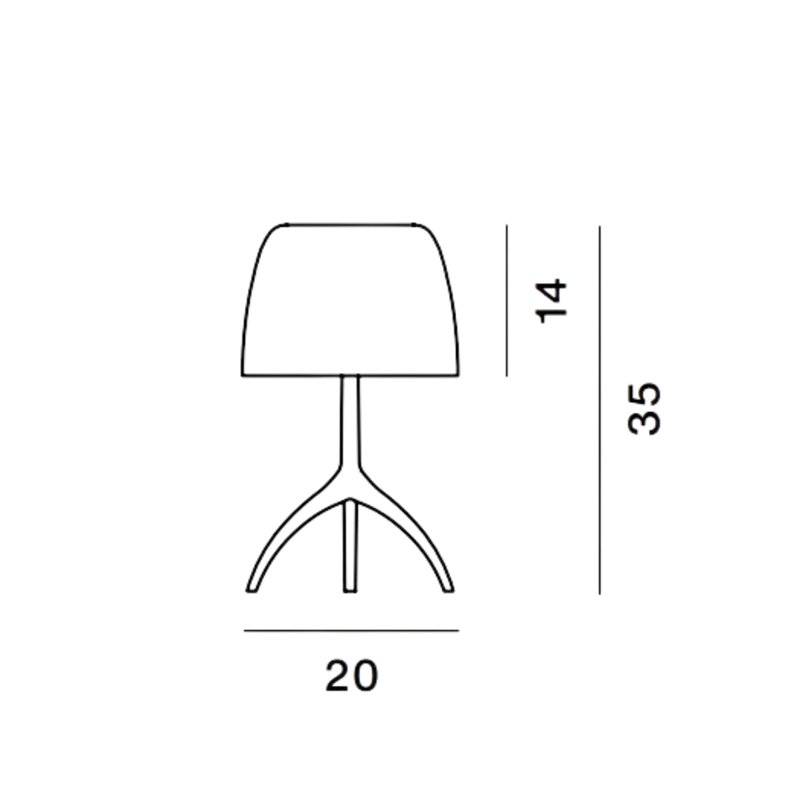Foscarini Lumiere 30Th Grande Table Tafellamp