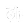 Foscarini Lumiere Xxl G9 Wall/Ceiling Ceiling Lamp / Wall Lamp