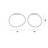Foscarini Gregg Media Wall/Ceiling Ceiling Lamp / Wall Lamp