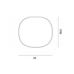 Foscarini Gem Ceiling Ceiling Lamp