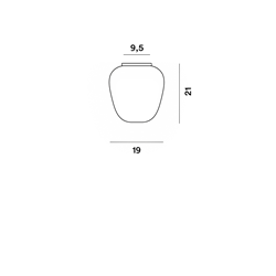 Foscarini Chouchin 3 Ceiling Ceiling Lamp