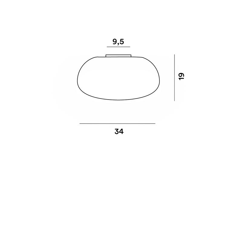 Foscarini Chouchin 2 Reverse Ceiling Plafondlamp