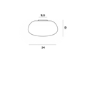 Foscarini Chouchin 2 Ceiling Plafondlamp