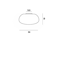 Foscarini Chouchin 2 Ceiling Ceiling Lamp