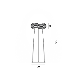 Foscarini Caboche Plus Grande Floor Floor Lamp