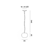 Foscarini Buds 3 Led Susp. 10M Suspension Lamp