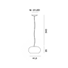 Foscarini Buds 2 Led Susp. 10M Suspension Lamp