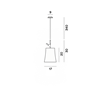 Foscarini Birdie Susp. Piccola 10M Suspension Lamp