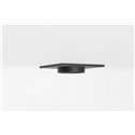 Modular Qbini round out LED GE Inbouwlamp - Zwart - 2700K - Flood - Outlet