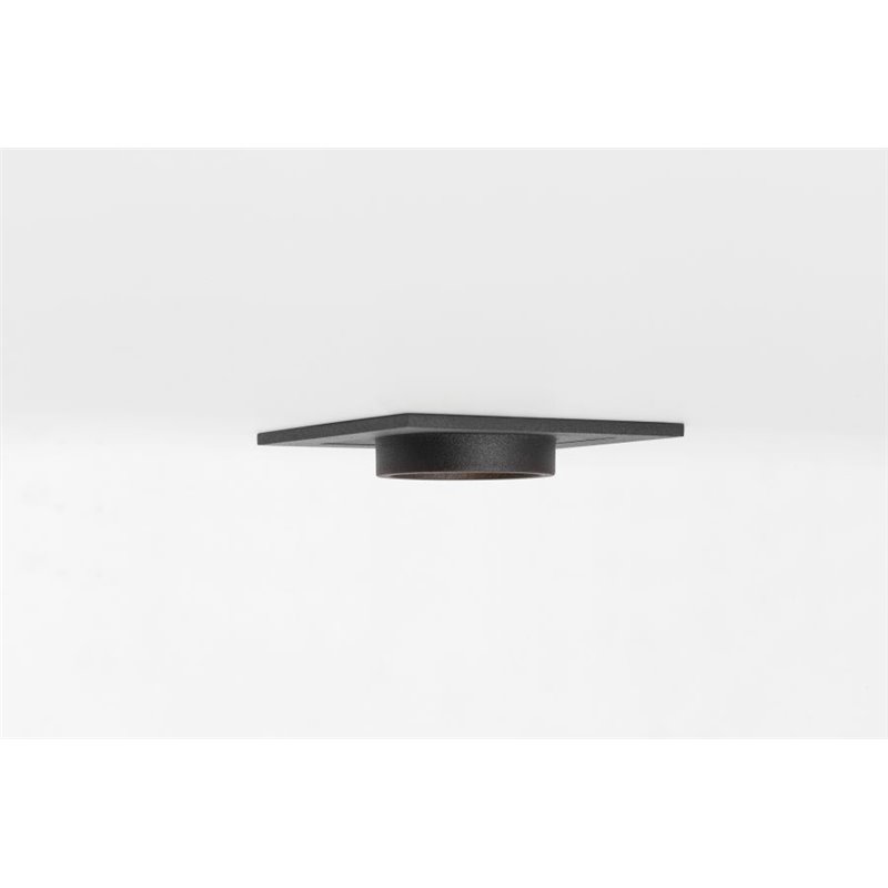 Modular Qbini round out LED GE Inbouwlamp - Zwart - 2700K - Flood - Outlet