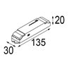 Modular LED driver 350mA-700mA 12W 0/1-10V