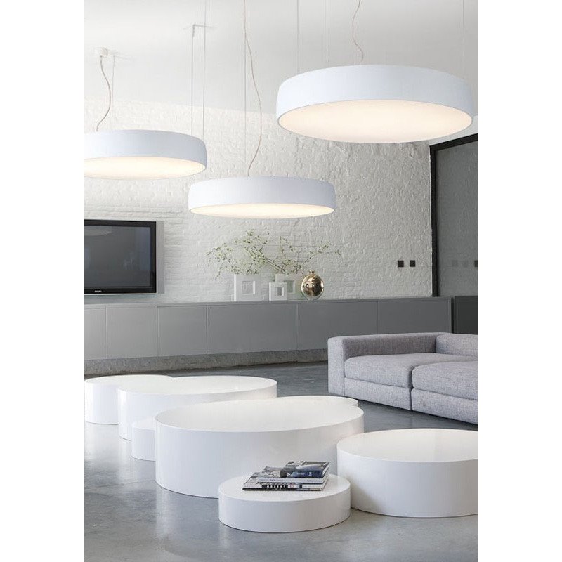 Modular Flat moon 950 suspension down LED GI Hanglamp