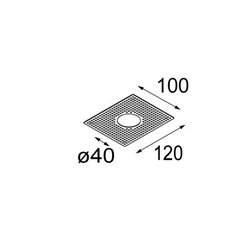 Modular Gypkit 100x120-Ø40