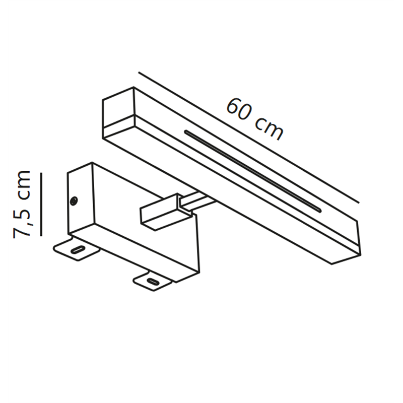Nordlux Otis 60 [IP44] 2-step Wandlamp