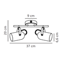 Nordlux Lotus - 2 Plafondlamp
