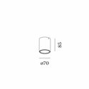 Wever & Ducré RAY mini 1.0 LED Plafondlamp