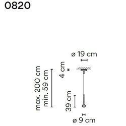 Vibia Algorithm 1X suspension lamp
