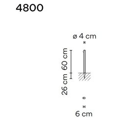 Vibia Bamboo 60 garden lamp