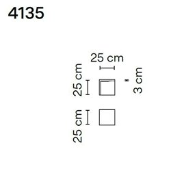 Vibia Empty 25 garden lamp