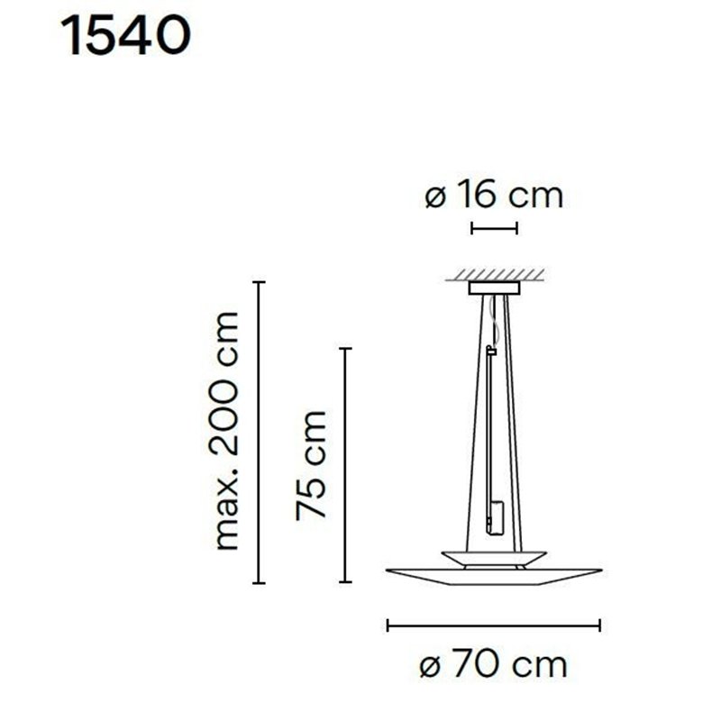 Vibia Flamingo 1X hanglamp