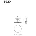 Vibia Flat 1X 40 plafondlamp