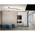 Vibia Flat 3X 106 - 5910 plafondlamp