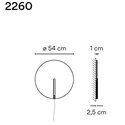 Vibia Guise 54 wandlamp