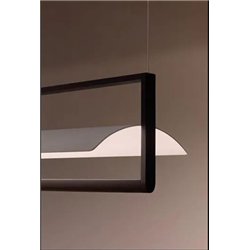 Vibia Kontorno Open 122 suspension lamp