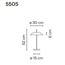 Vibia Mayfair 52 B table lamp