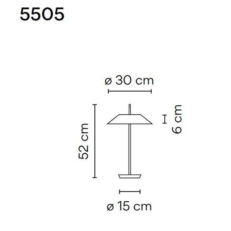Vibia Mayfair 52 B tafellamp